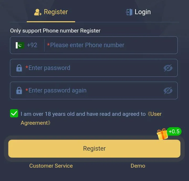 ur 8 game register